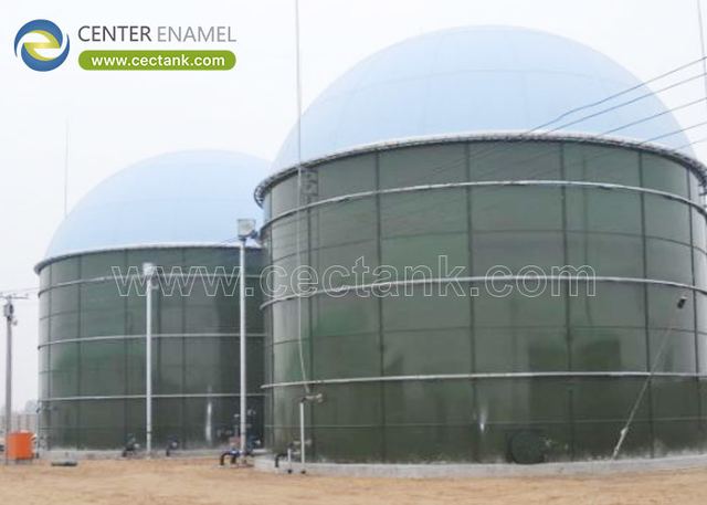 Revolutionizing Biogas Production: Glass Lined Steel Tank with Membrane Roof