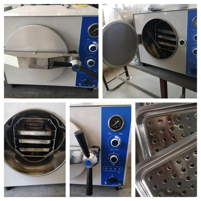 24L Entry Level Steam Sterilizer Non-Vacuum Tabletop Autoclave