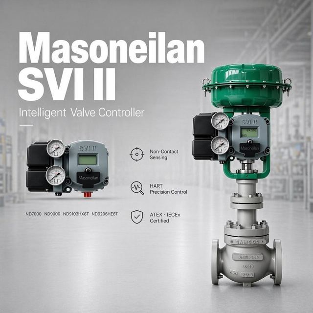 Masoneilan SV II AP Advanced Performance Digital Valve Positioner SVI2-21123111