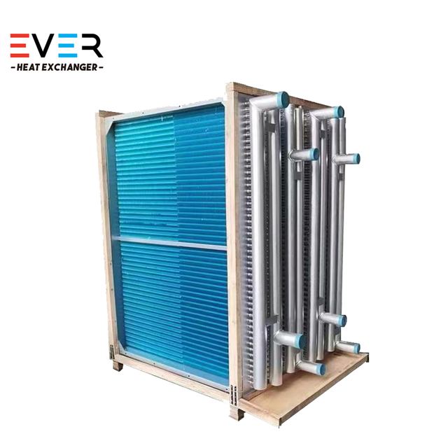 finned heat exchanger coil for data center cooling