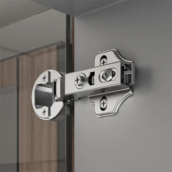 Clip-on Soft Closing Furniture Cabinet Glass Door Hinge(Two-way) FA19