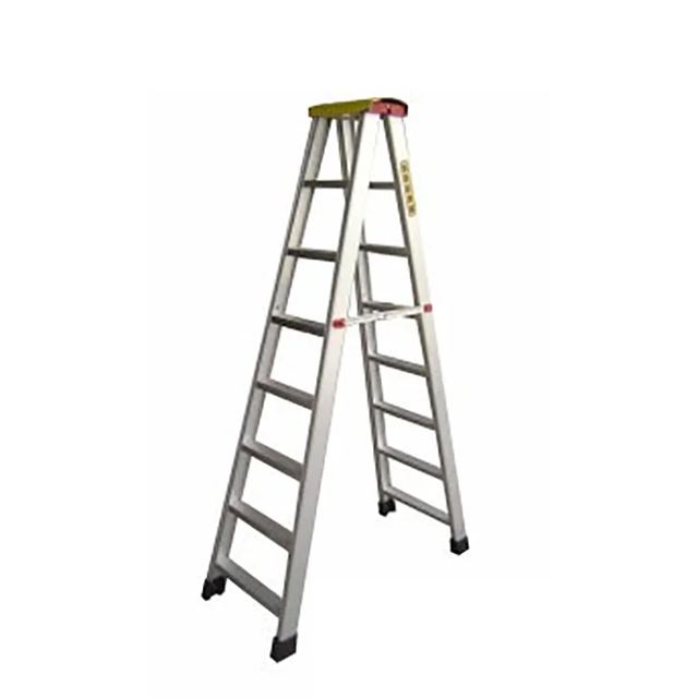 Rolling Aluminum Ladder for Warehouse Use