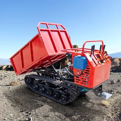Compact Gasoline Mini Dumper Loader 14.00-24 Tire Size Long Lasting
