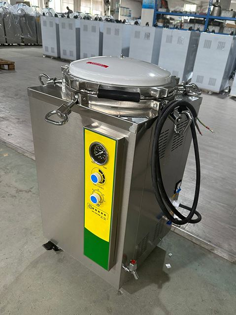Mini Capacity 35Liters Reliable Sterilization Effect Mushroom Autoclave
