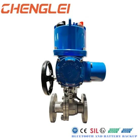 Motor Driven Telescoping Adjustable Electric Rotary Actuator for Valve and Damper