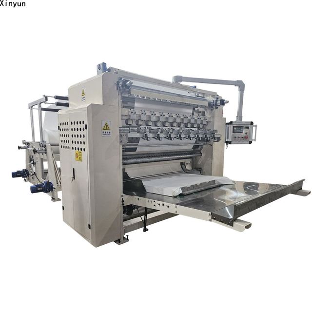 Low price facial tissue folding machine