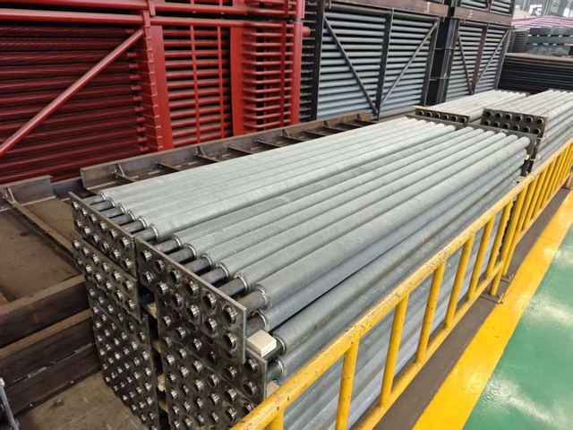 High Frequency Welding Spiral Fin Tube For Customized Heat Exchanger