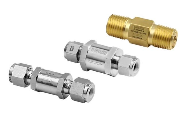 Poppet Check Valves