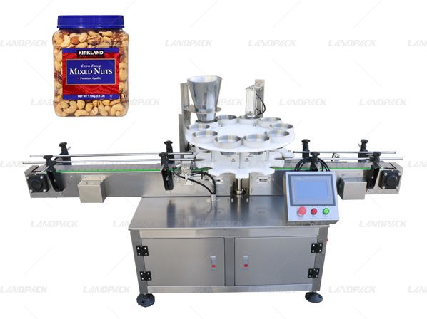 Fully Automatic Granules Turntable Feeding And Filling Machine