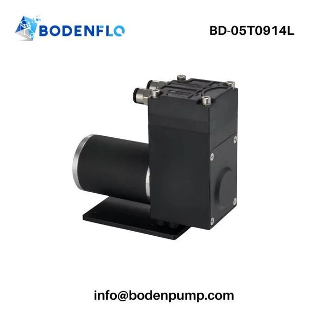 24V Diaphragm Pump 14LPM Small Quiet Vacuum Pump Corrosion-Resistant BD-05T0914L