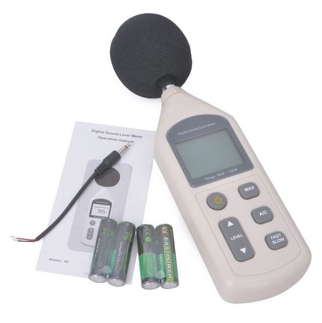 GM1357 30~130 dB Digital Sound Level Meter Noise Decibel Meter Tester