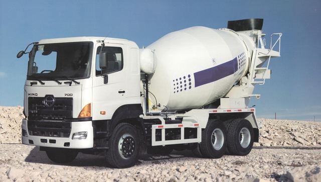 The concrete mixer truck parts of structure :: HAOMEI