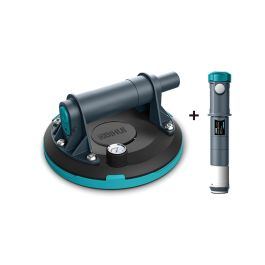 BIHUI Battery Pump Vacuum Suction Gripper with Gauge, 8-inch