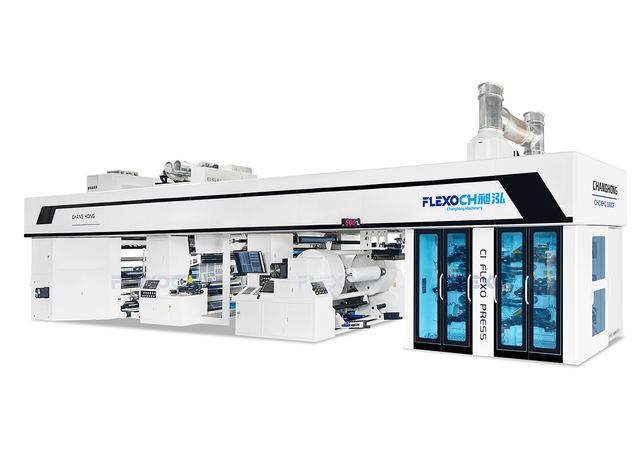 Supply OEM 6 Colors Gearless CI Flexo Printing Machine for Plastic Bag Paper Cup