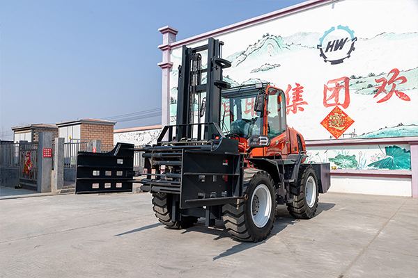 Power Steering Heavy Duty Forklift 3tons Up To 48 Inches Fork Length