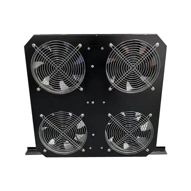 Air Booster 4 Fans In Data Center