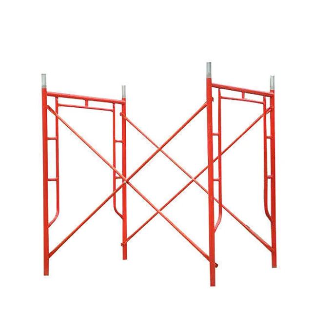 Color Heavy-Duty Steel H-Frame Scaffolding