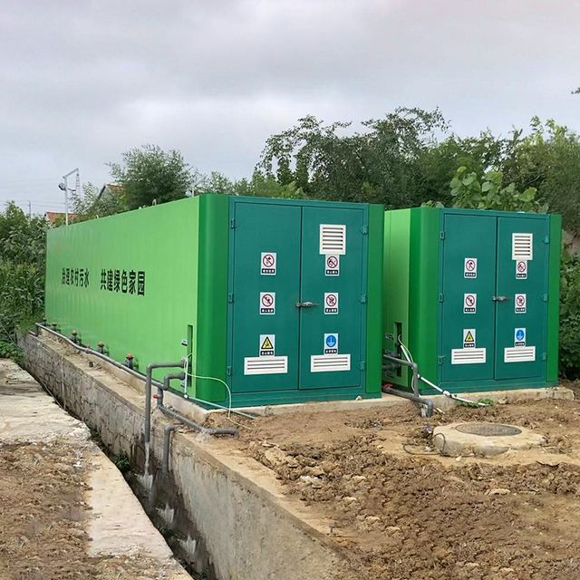 100m³/D Underground All In One Wastewater Treatment System Less Maintenance Quick Deployment