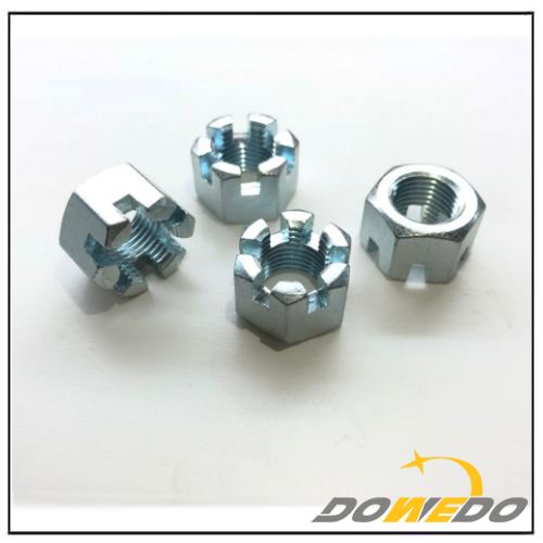 Hex Slotted Nuts