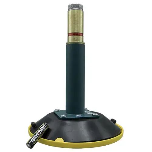 WPG LJ6VHWBP 6" Vertical Hand Cup for Flat to Curved Surfaces with Low Vacuum Audio Alarm