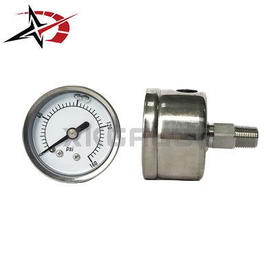 Center Back 40mm Back Connection Pressure Gauge Compact for Industrial Equipment Hydraulic Monitoring