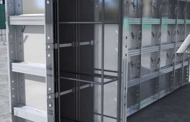 Flat Tie Type Aluminum Panel System