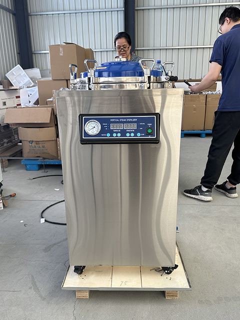 120L Stainless Steel Chamber Autoclave Digital Display without drying function