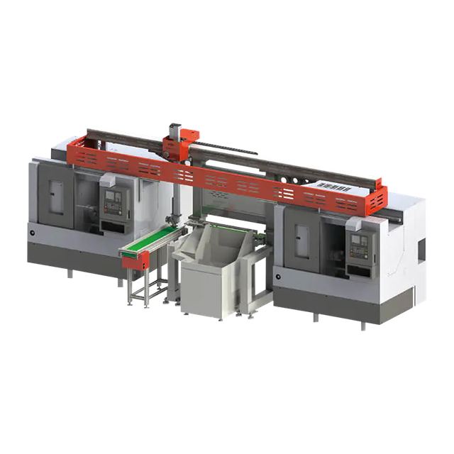 160160 Medium E Series CNC Lathe Automation Production Line