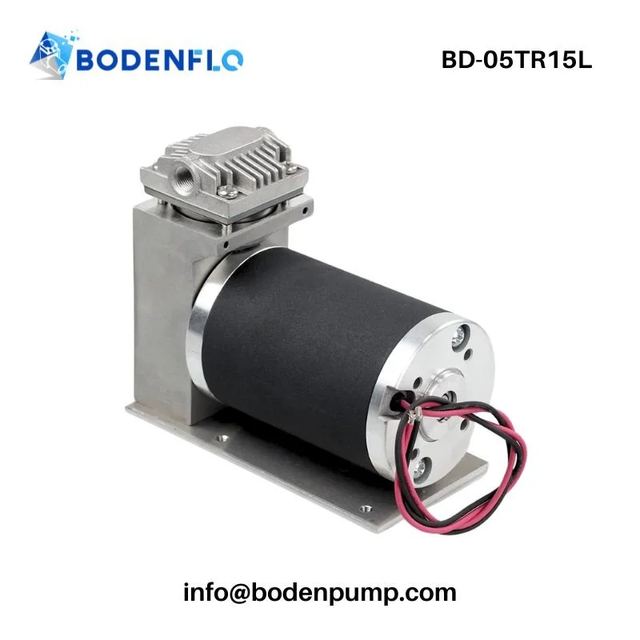 Swing Piston Gas Pump 7 Bar 15 L/min Low Vibration Mini Compressor Pump BD-05TR15L