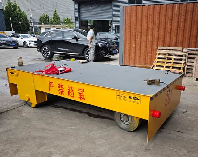 360°Turn Trackless Electric Transfer Cart