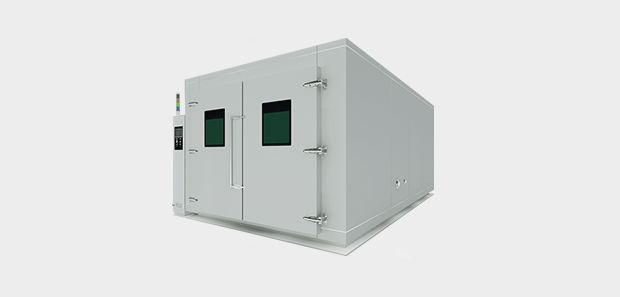 Composite salt spray test chamber
