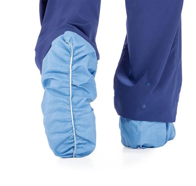 Heavy-Duty SMS Shoe Covers Anti-Skid 40 g/m²