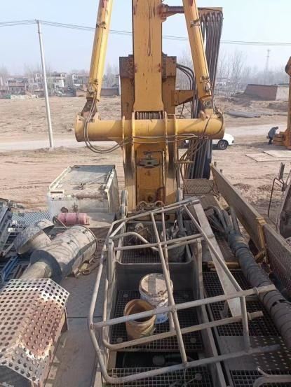 Construction Big Diameter Hole Rotary Drill Rig With Diesel Power Source