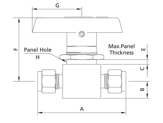 One-Piece Instrumentation Ball Valves