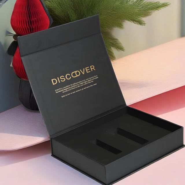 Luxurious Magnetic Perfume Bottle 50 Ml With Black EVA