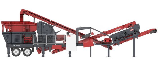 WLF MOBILE CRUSHING AND SCREENING PLANT