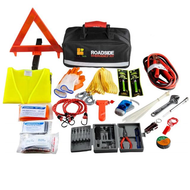 500 Amp Jumper Cable Automotive First Aid Kit