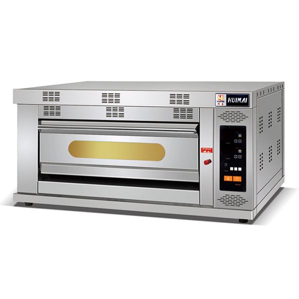 Bread Making Machine 1 Deck 2 Trays Gas Oven with Microcomputer