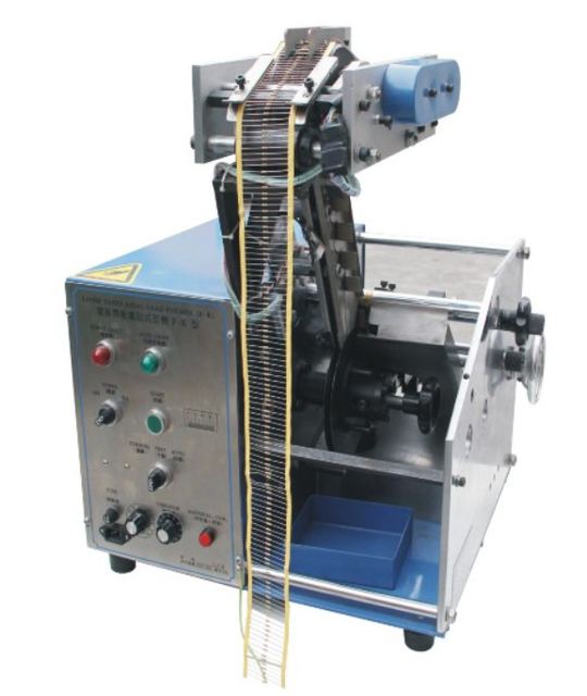 Short Leads Resistor&Diode Forming Machine With Removing Tape Function