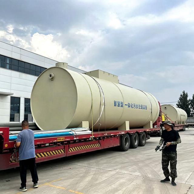 PP Sewage Treatment Plant PP Series Integrated Wastewater Treatment Equipment Buried Type
