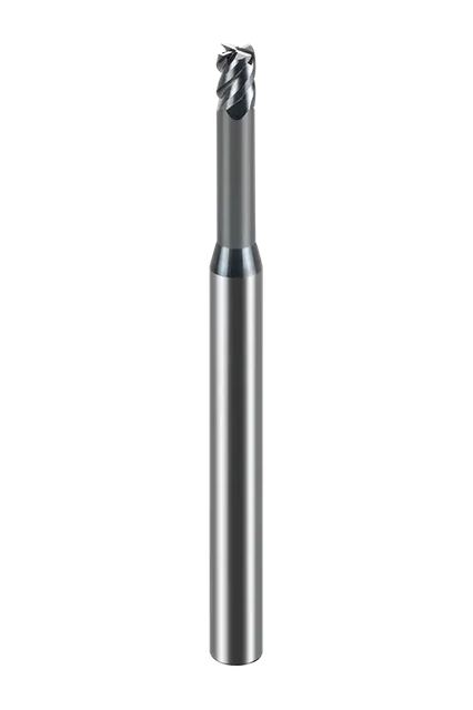 4-Flute Deep Groove Flat Head End Mills