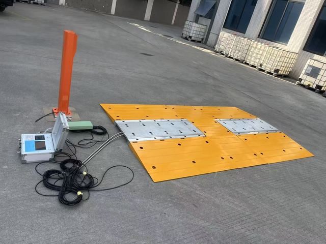 Versatile Portable Axle Scale Factory Vehible Weighing System with Wireless Indicator