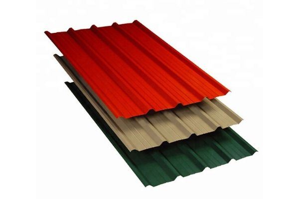 Corrugated galvanized steel sheet
