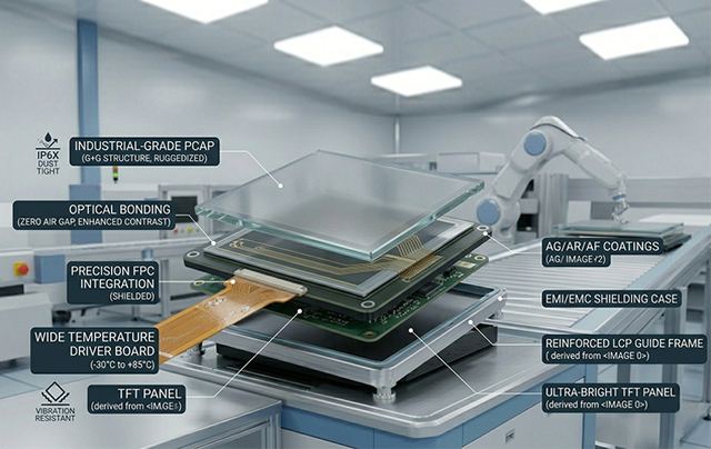 High-Brightness Outdoor TFT & Touch Solutions