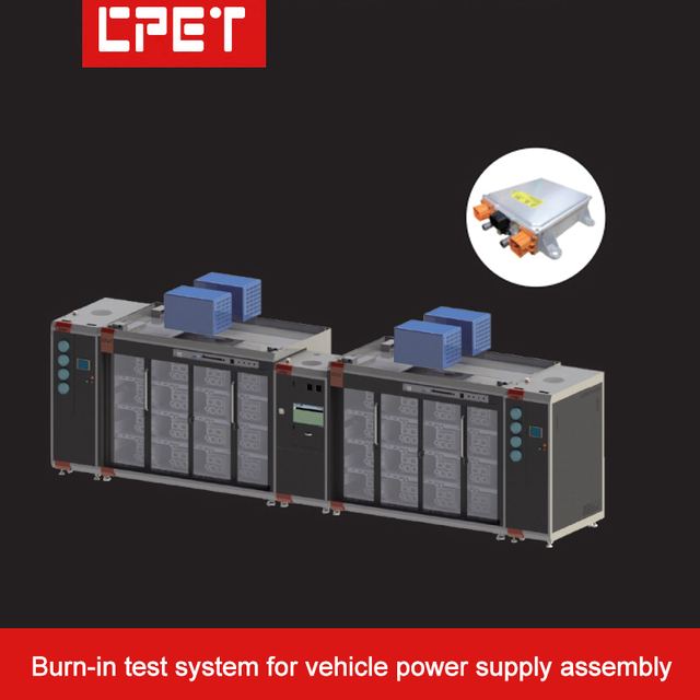 35kW Burn-in Test System with 16 Bits/Cabinet & UL 94V0
