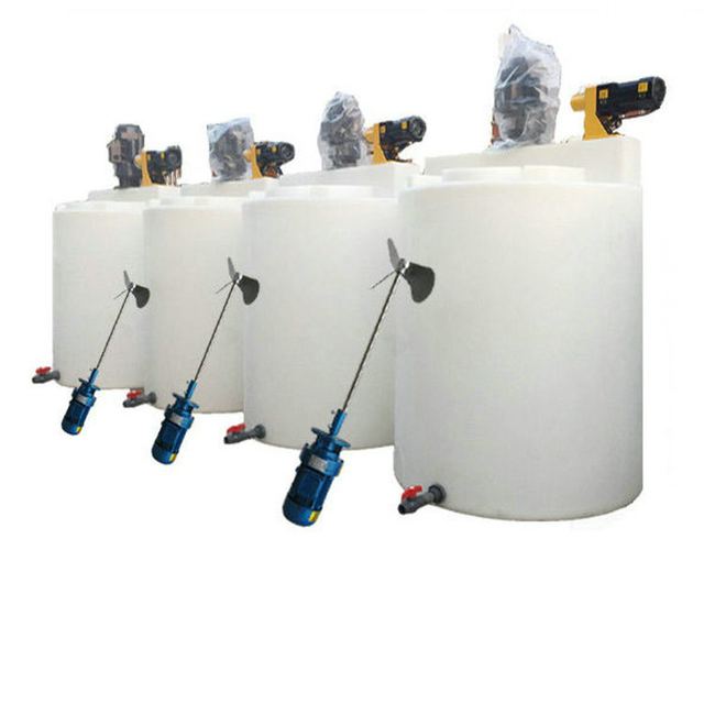 PE Plastic Poly Industrial Tank Mixer 500L 40kg For Water Mixing