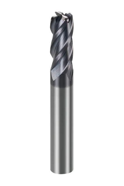 4 Flute Round Nose End Mills
