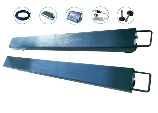 3 Ton Portable Pallet Beam Scales With LED Display