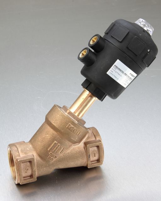 PV600 Angle Seat Valve Gunmetal Body