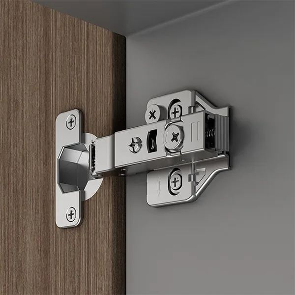 Clip-on 3D Adjustment Soft-closing Furniture Cabinet Door Hinge (One-way) E16